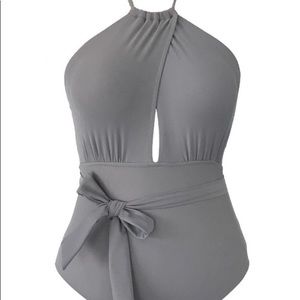 One piece bathing suit